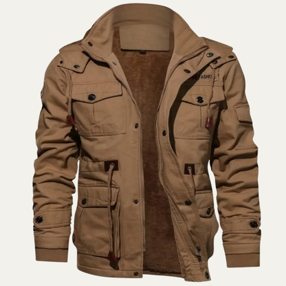 Men's Thick Warm Hooded Winter Jacket - Vonnera