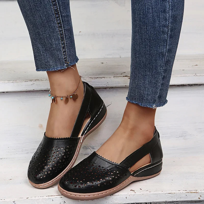 Women's Slip On Wedge Sandals