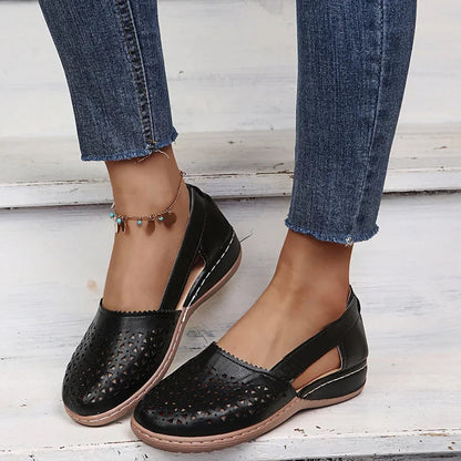 Women's Slip On Wedge Sandals