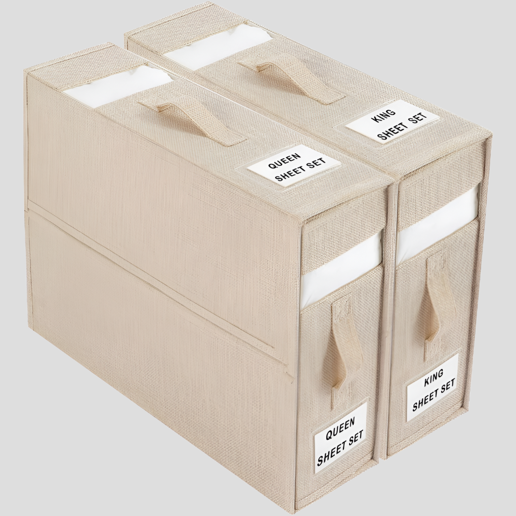 Foldable Bed Sheet Storage Box - Vonnera