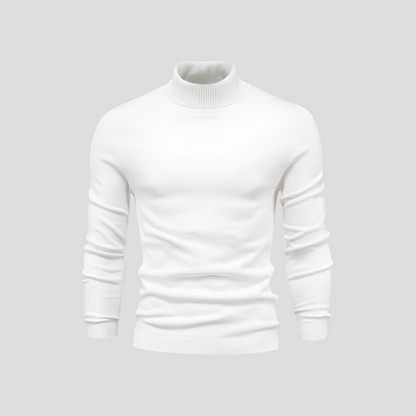Men's Turtleneck Wool Sweater - Vonnera