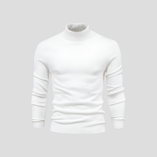 Men's Turtleneck Wool Sweater - Vonnera