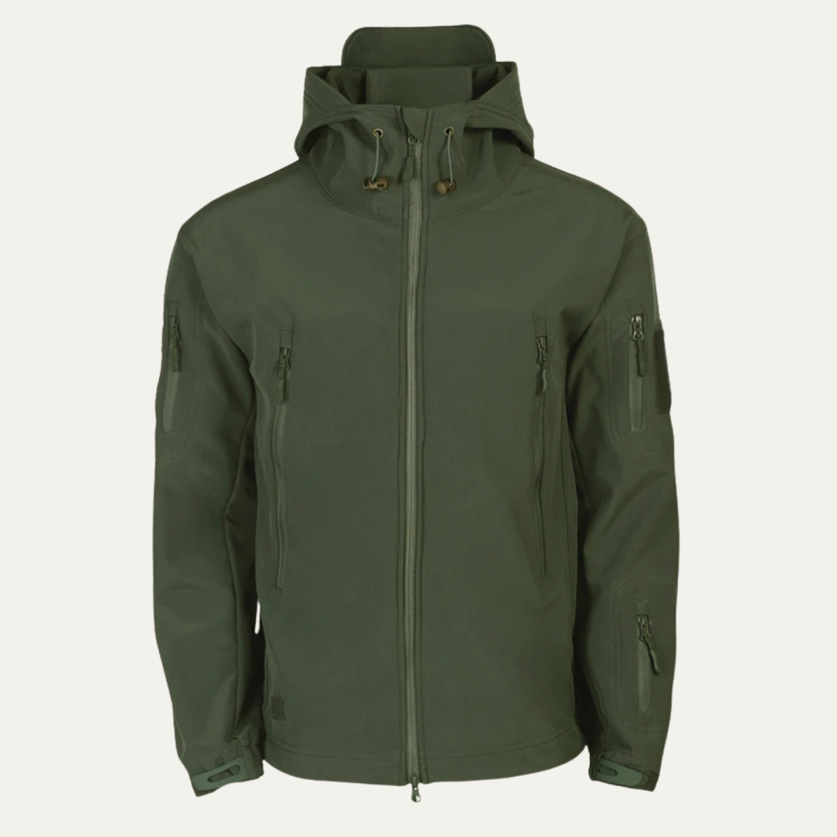 Men's Waterproof Soft Shell Hooded Jacket - Vonnera