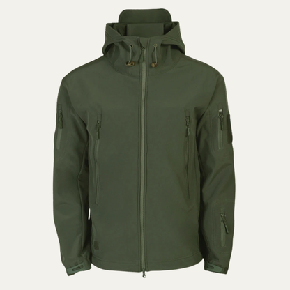 Men's Waterproof Soft Shell Hooded Jacket - Vonnera