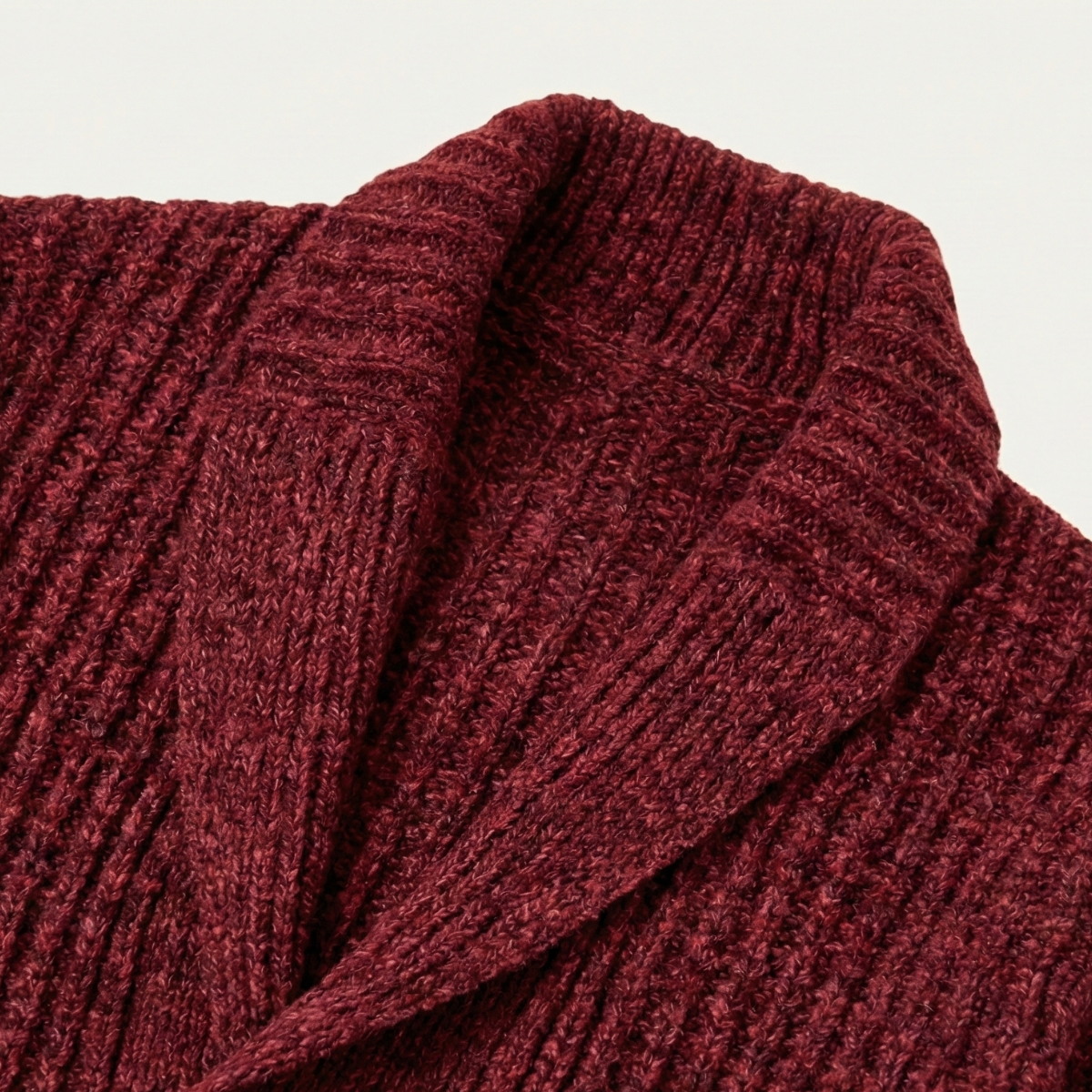 Montpellier Men's Knit Cardigan Shawl Collar Thick