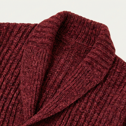 Montpellier Men's Knit Cardigan Shawl Collar Thick
