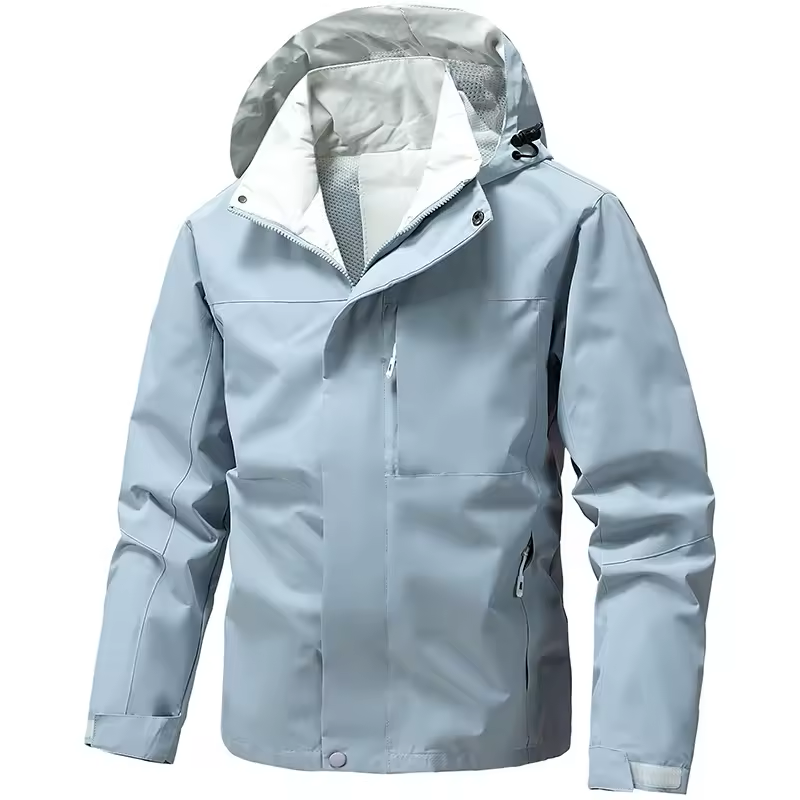 Waterproof Windbreaker Coat Loose Fit - Vonnera