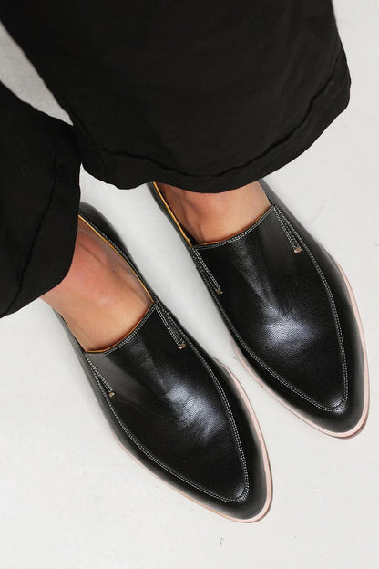 Minimalist Leather Loafers