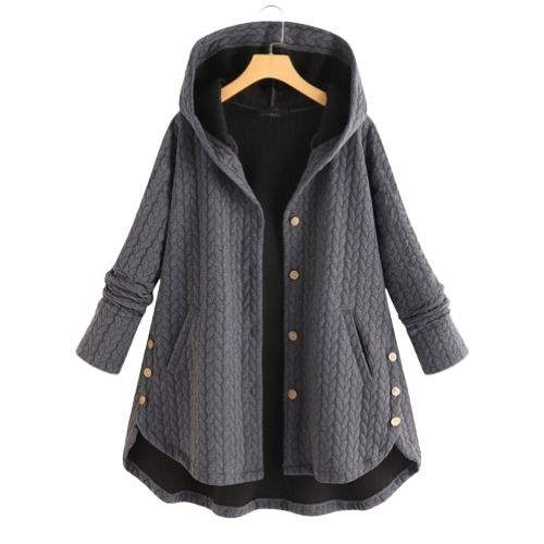 Women's Insulated Winter Jacket Warm Waterproof Black