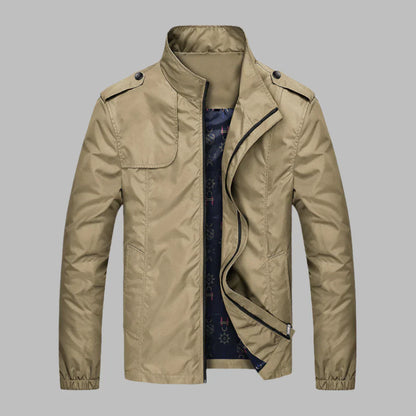 Men's Zip Up Casual Jacket - Vonnera