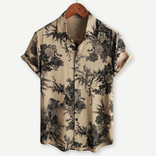 Women's Blossom Print Shirt - Vonnera