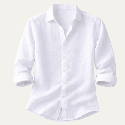 Men's Slim Fit Breathable Button Down Shirt - Vonnera