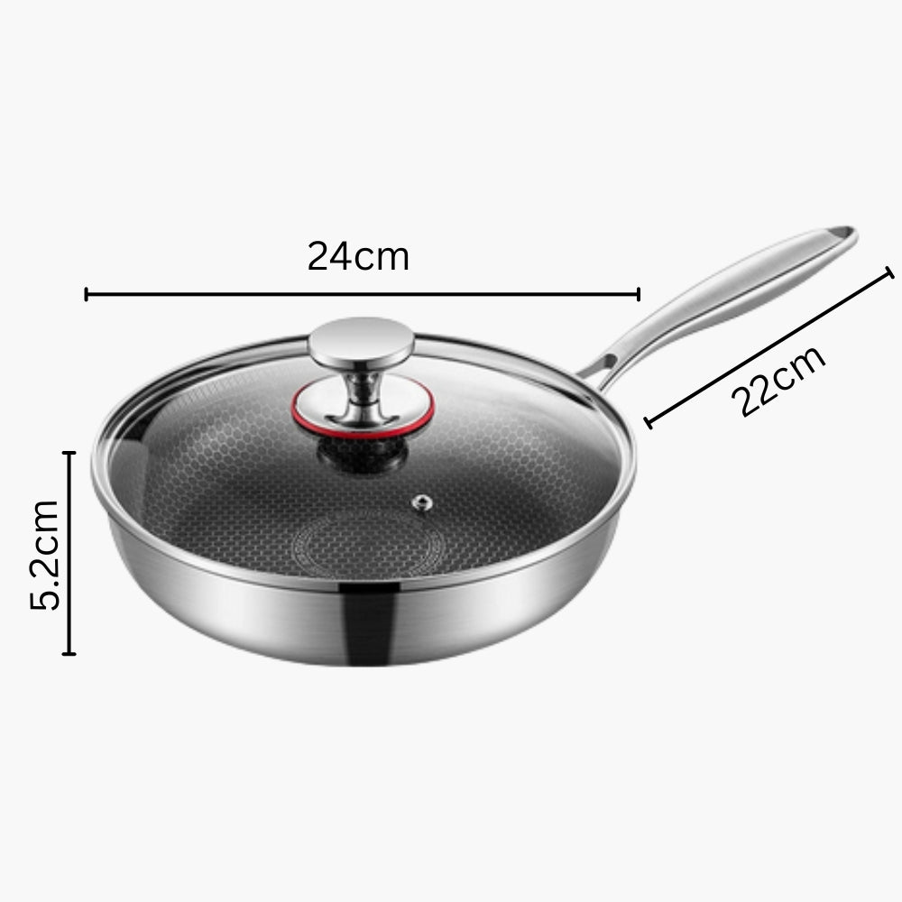 Stainless Steel Titan Frying Pan -> Stainless Steel Frying Pan