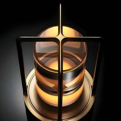 Nordic Crystal Lantern Table Light