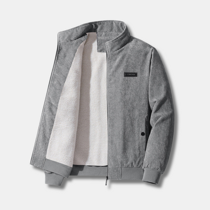 Corduroy Sherpa Lined Jacket - Vonnera