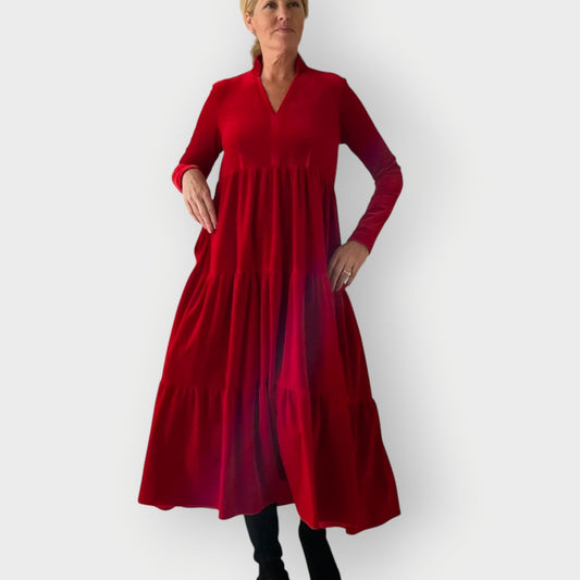 Women's Velvet Dress - Vonnera
