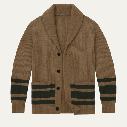 Men's Vintage Thick Knit Cardigan - Vonnera