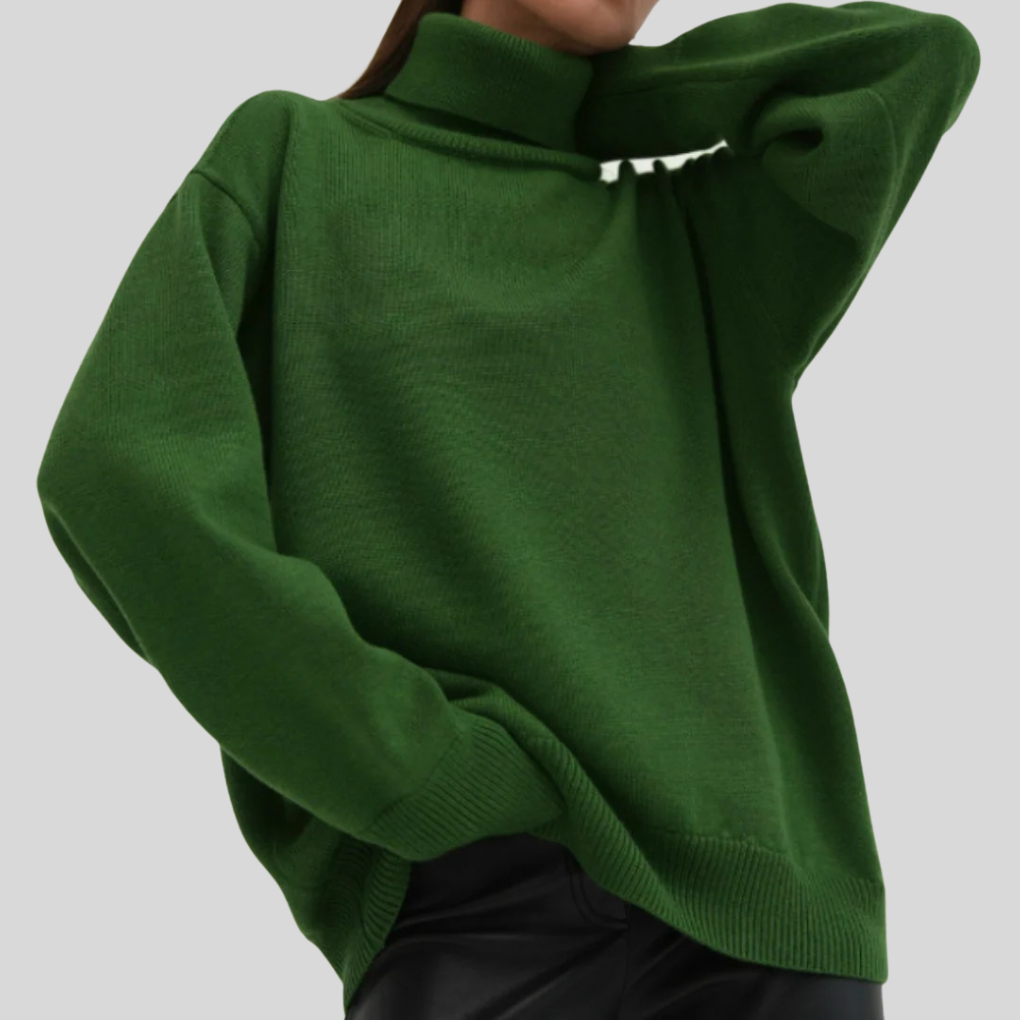 Women's Rollneck Sweater Cold-Weather