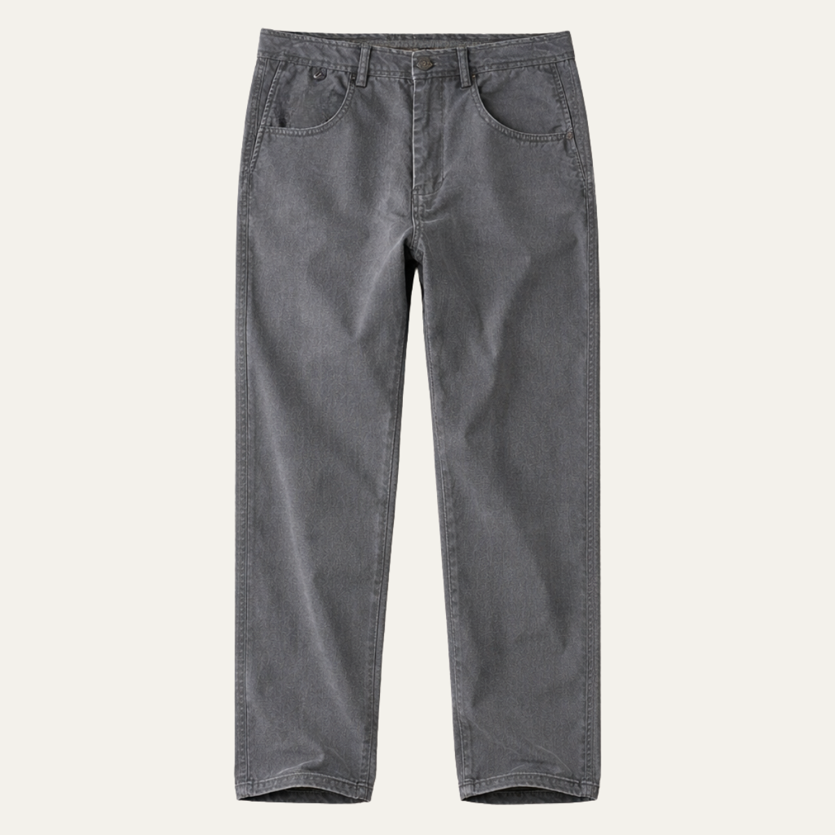 Men's Cotton Straight Leg Pants Loose Fit - Vonnera