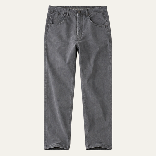 Men's Cotton Straight Leg Pants Loose Fit - Vonnera