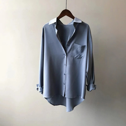 Women's Satin Shirt - Vonnera