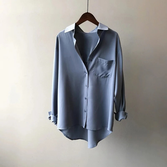 Women's Satin Shirt - Vonnera