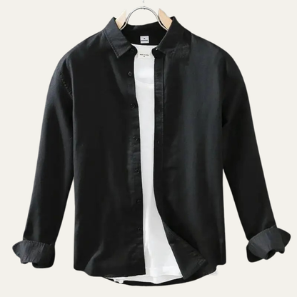 Men's Classic Linen Cotton Shirt - Vonnera