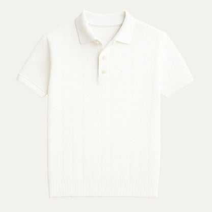 Men's Cotton Polo Vintage Style Shirt - Vonnera