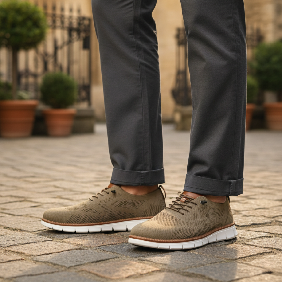 Braxton Men's Modern Lightweight Support Shoes
