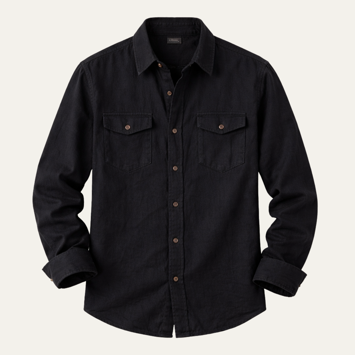 Men's Soft Casual Shirt Single Breasted Cotton - Vonnera