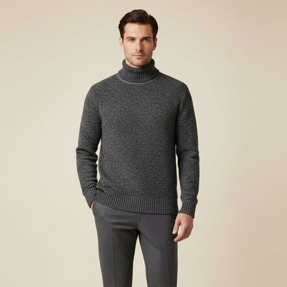 Men's Merino Turtleneck Sweater