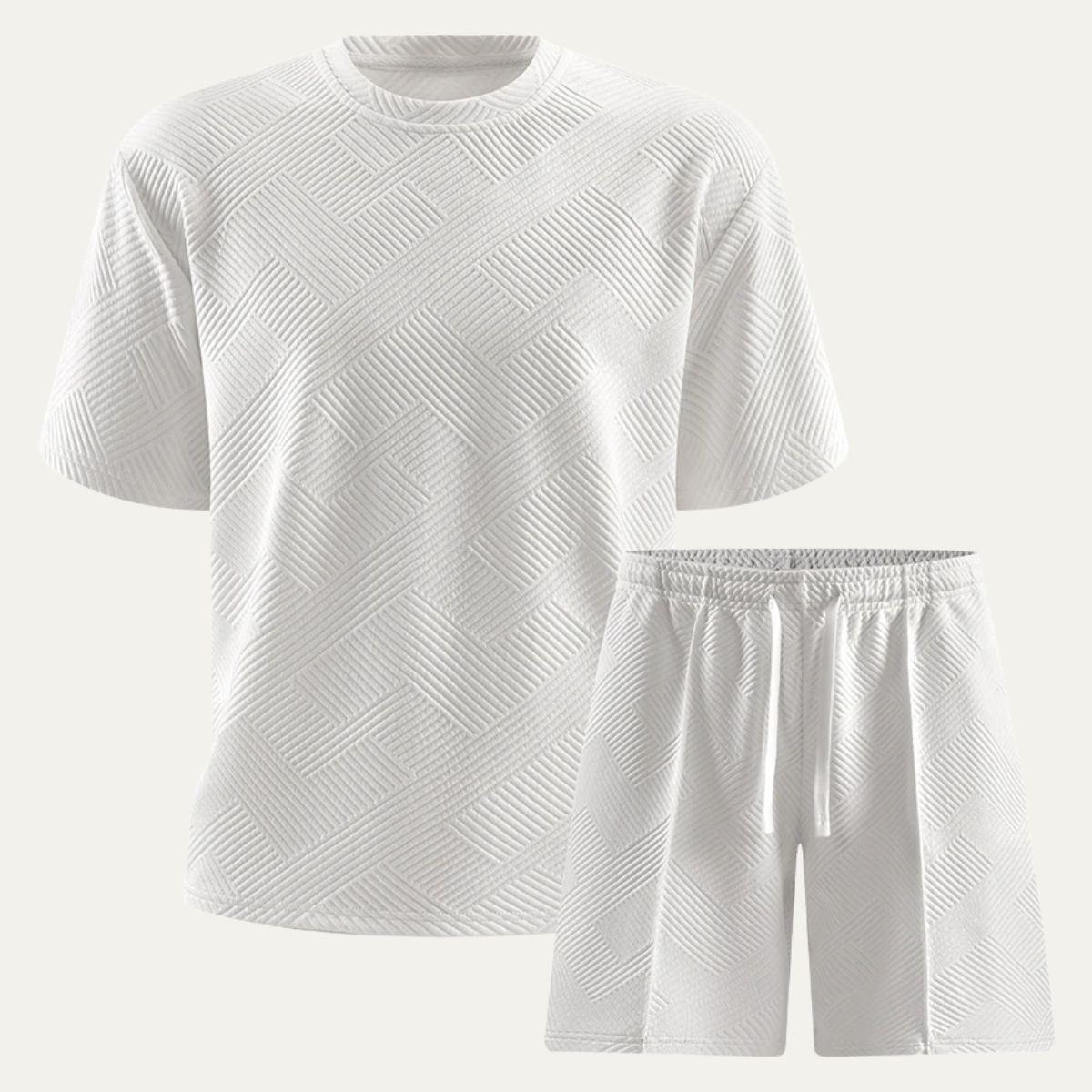 Men's Summer T Shirt And Shorts Set - Vonnera