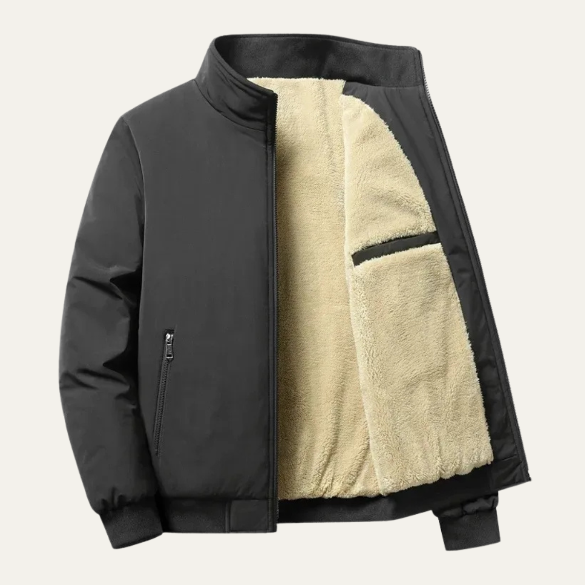 Ashenford Men's Lightweight Zip Coat - Vonnera