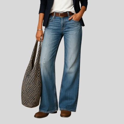 Women's Straight Leg Trousers Elegant Cut - Vonnera