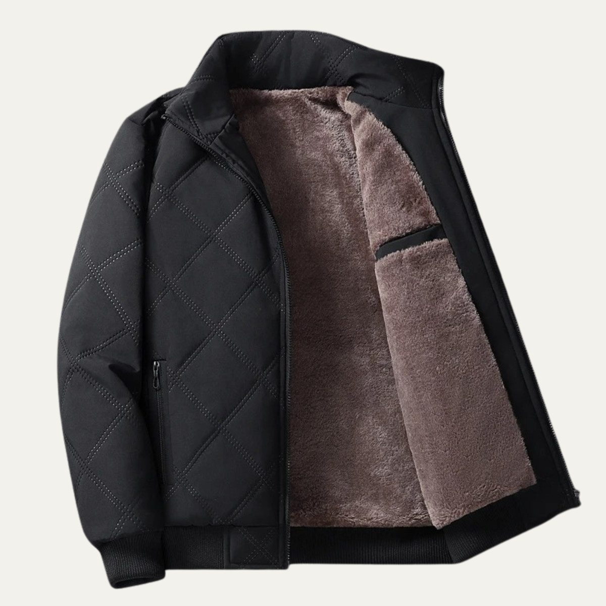 Men's Fleece Padded Jacket Warm - Vonnera