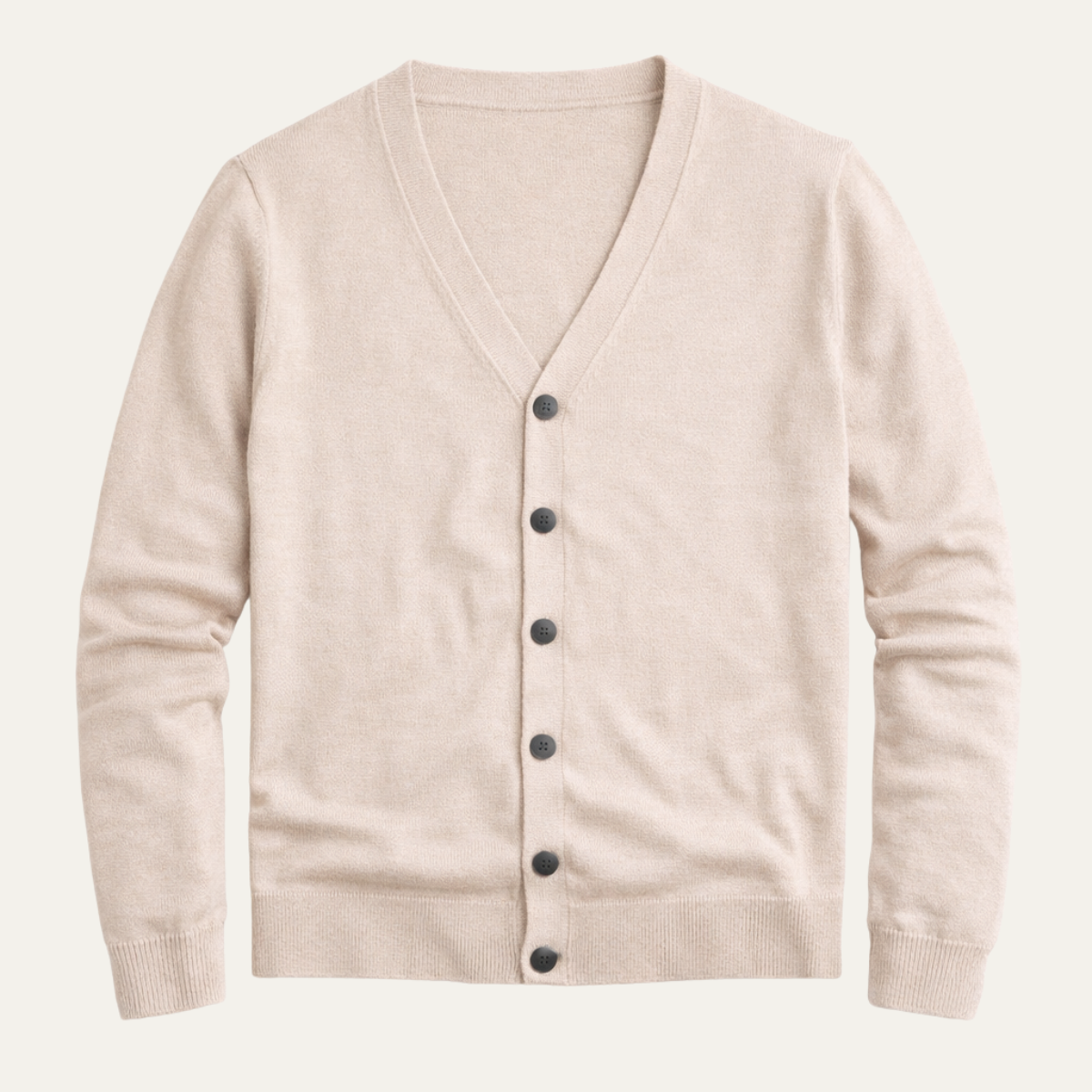 Men's Slim Fit V Neck Knit Cardigan - Vonnera