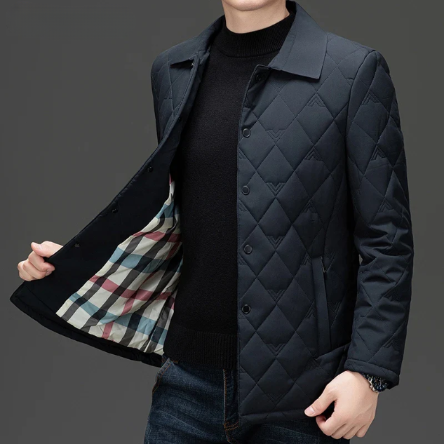 Diamond Quilted Jacket - Vonnera
