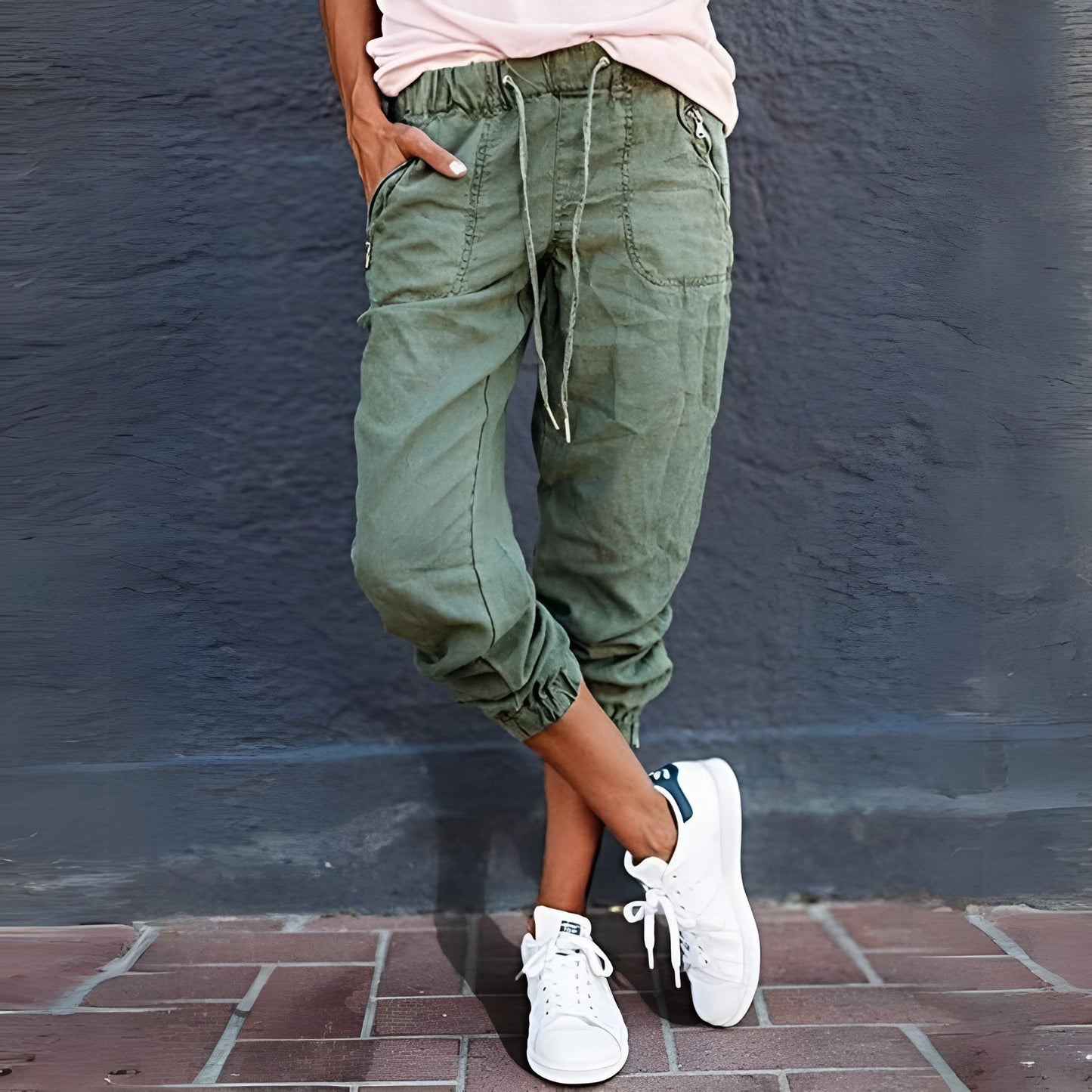 Men's Elastic Waist Jogger Pants