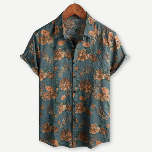 Women's Vintage Blossom Blouse Lightweight - Vonnera