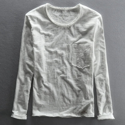 Women's Cotton Crew Neck Long Sleeve
