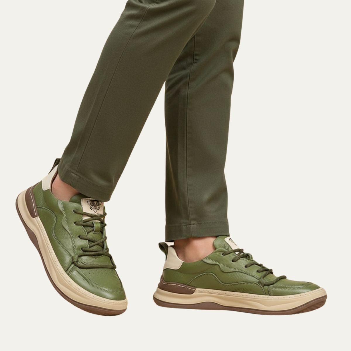 Men's Leather Casual Sneakers