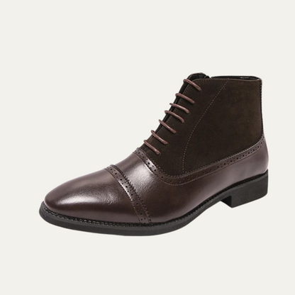 Men's Formal Chelsea Leather Boots - Vonnera