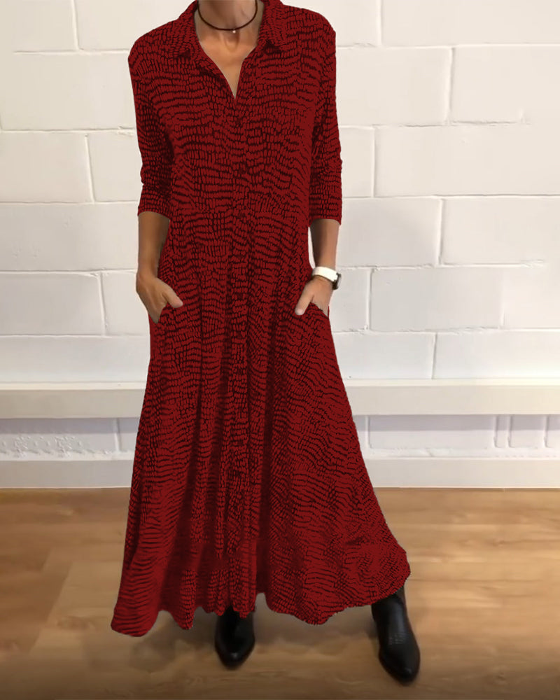 Women's Maxi Dress Flowing Design