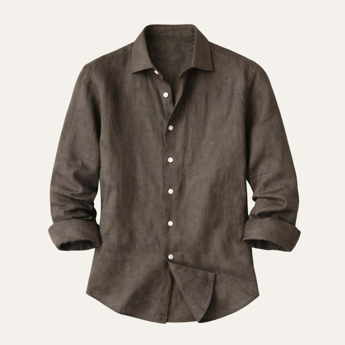 Men's Casual Business Shirt British Style Cotton - Vonnera