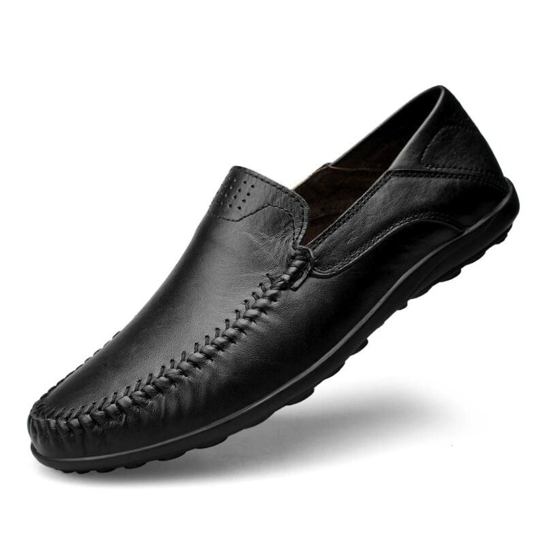 Genuine Leather Loafers - Vonnera