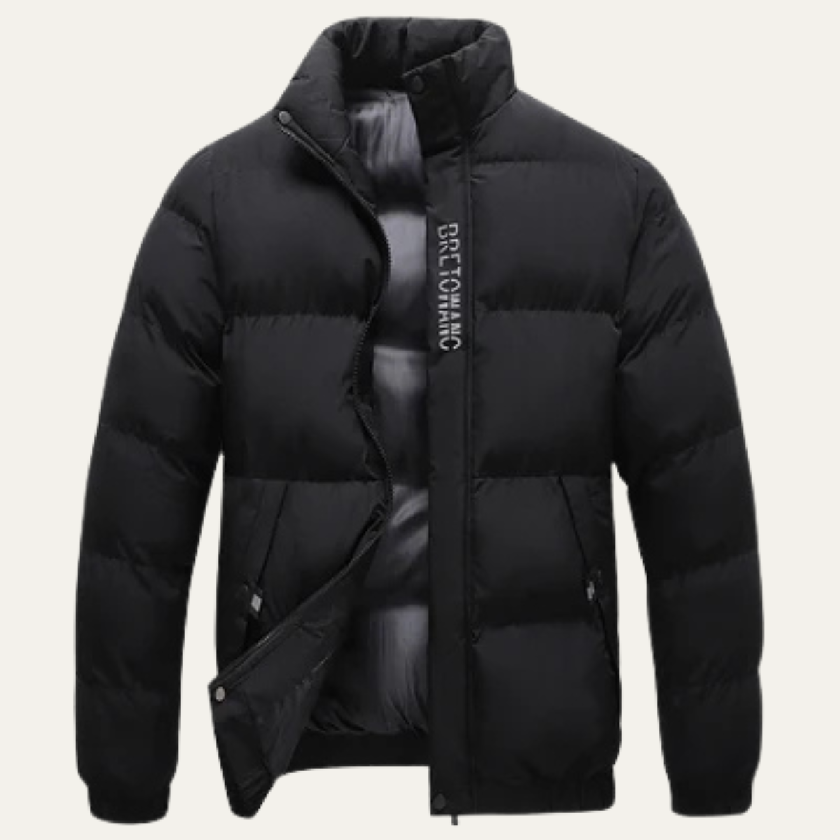 Men's Winter Puffer Jacket Thick Padded Warm Coat - Vonnera