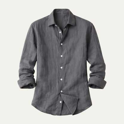 Men's Cotton Button Down Shirt Lightweight - Vonnera
