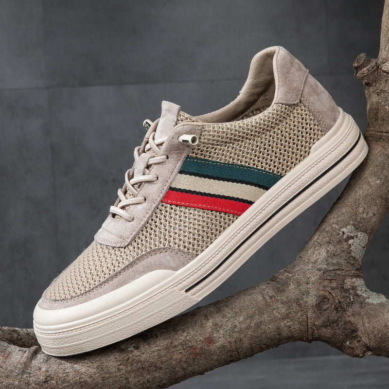 Lusano Men's Mesh Sneakers Comfortable - Vonnera
