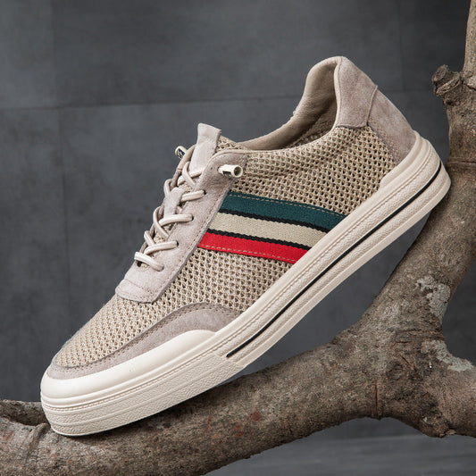 Lusano Men's Mesh Sneakers Comfortable - Vonnera