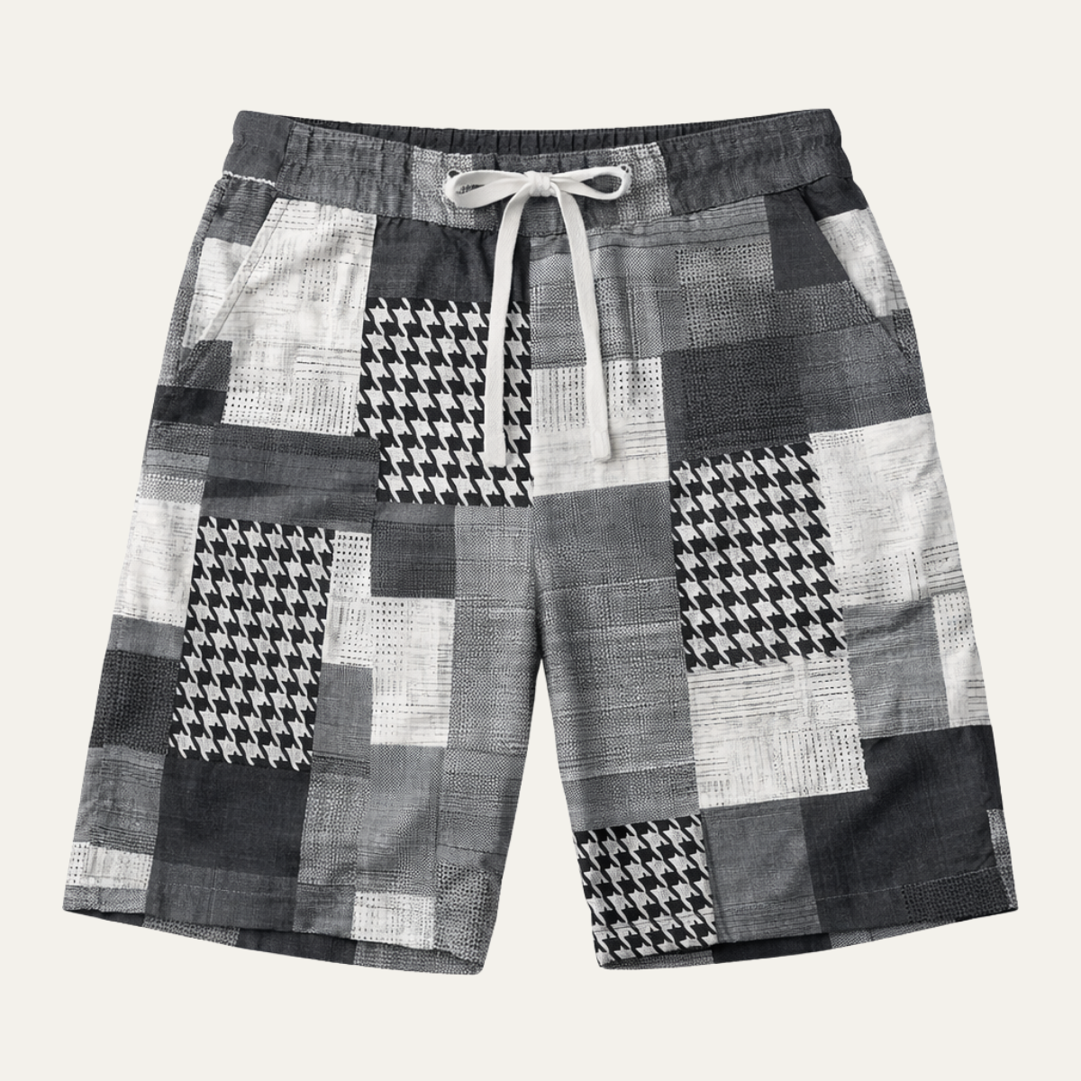Men's Drawstring Shorts Colorful Cotton Casual Summer - Vonnera